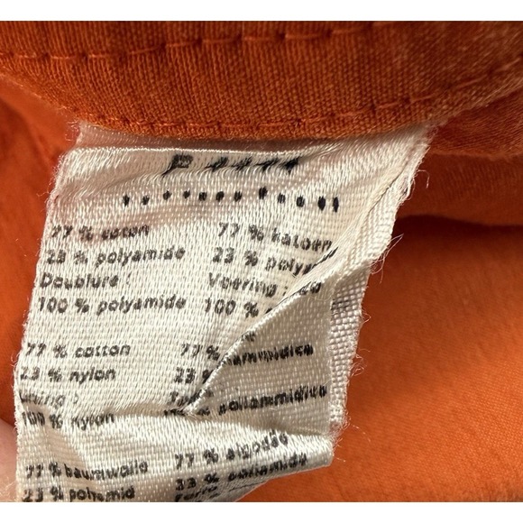 Lacoste Mens Orange Board Swim Shorts Size 7 Outdoor Beach Pool Cruise - Picture 4 of 5